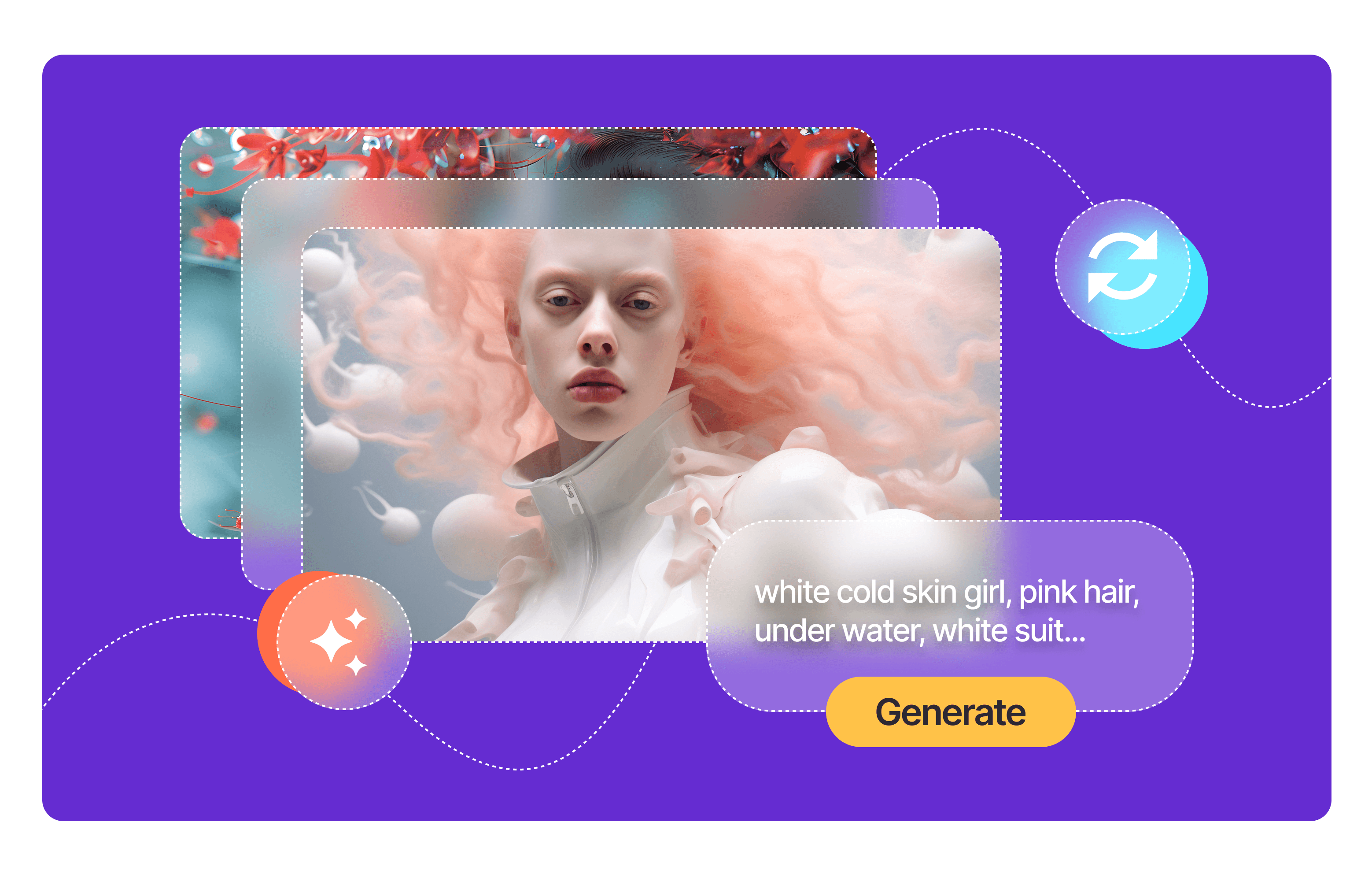 AI Image Generator Interface