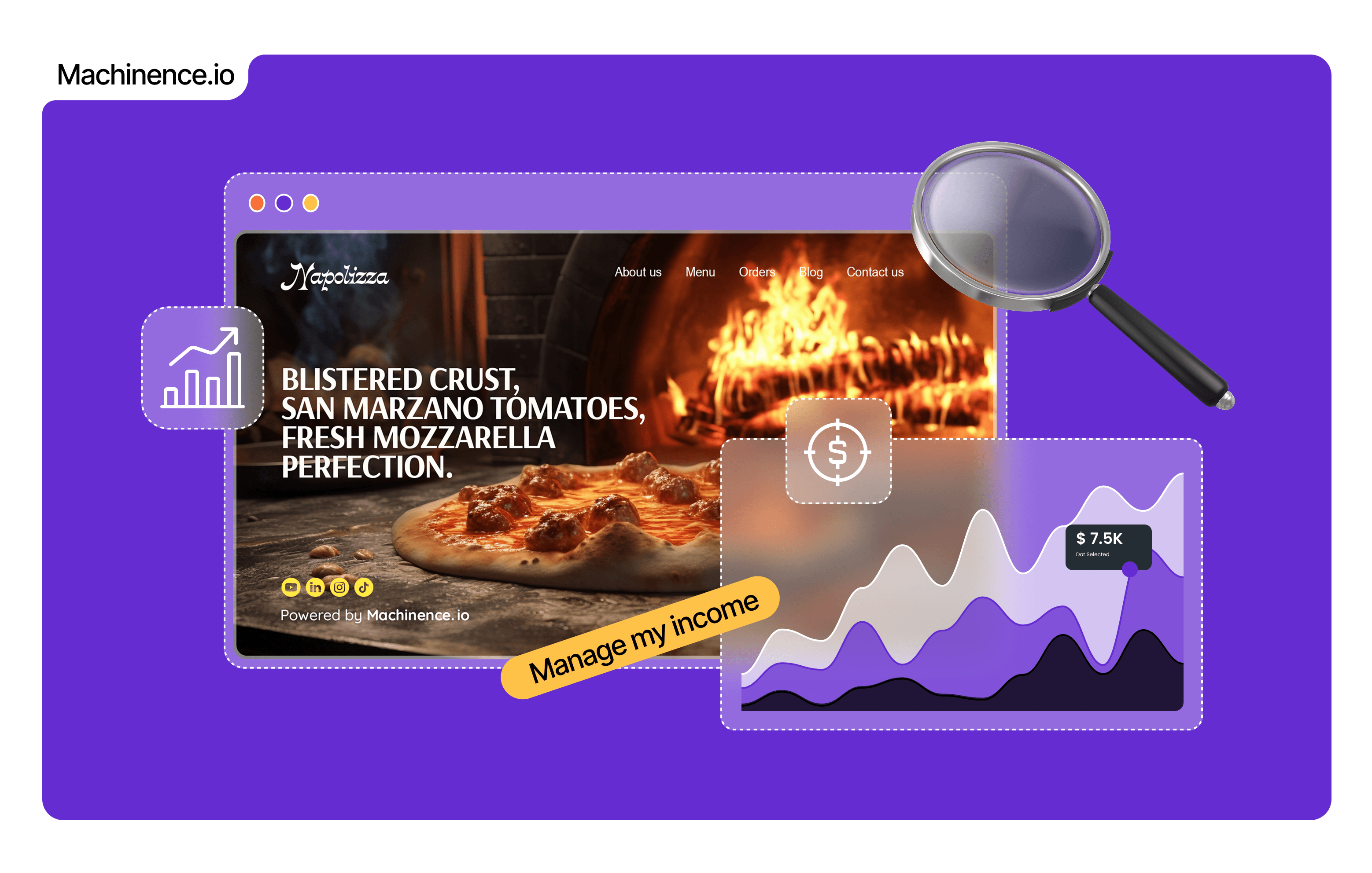 Bookkeeping financial dashboard